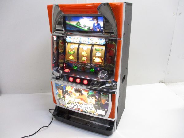 パチスロ実機 初代 リングにかけろ コイン不要機 ID：126-012594-007