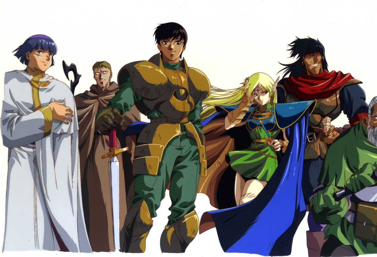 ロードス島戦記 アシュラム セル画 ロードス島戦記 アシュラム セル画