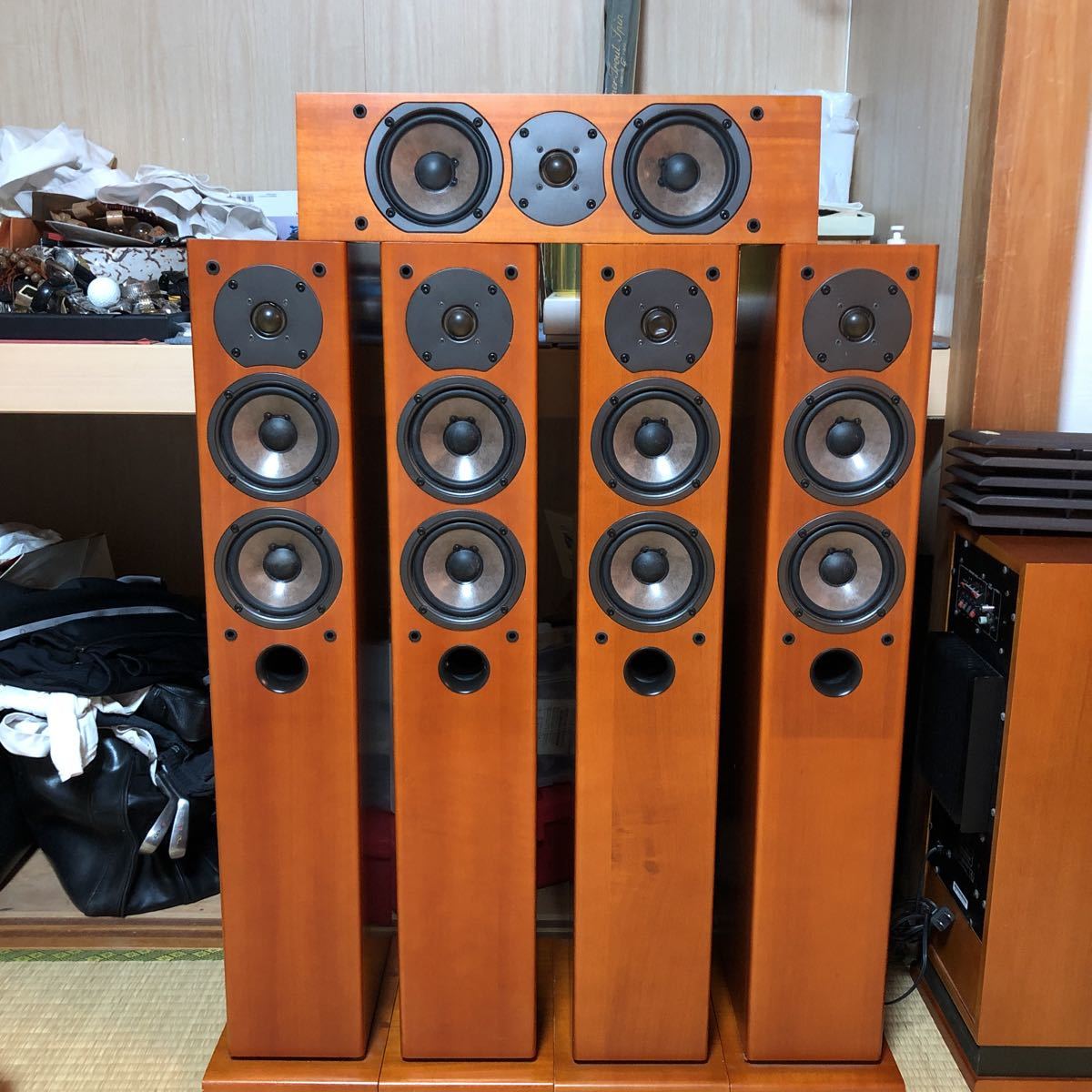 ONKYO D-205F 2way スピーカーシステム ONKYO D-205F 2WAY トール