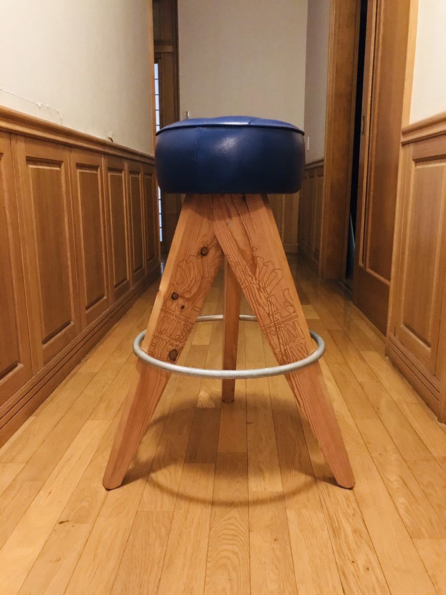 m&m custom performance furniture 角スツール大 m&m custom