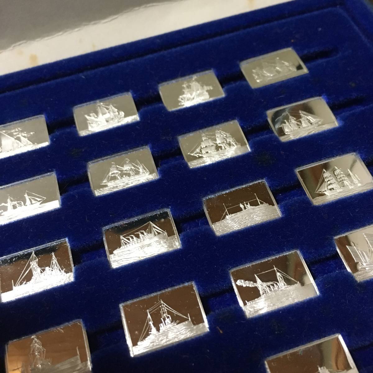 フランクリンミント 世界の偉大な船100選◇スターリングシルバー（.925