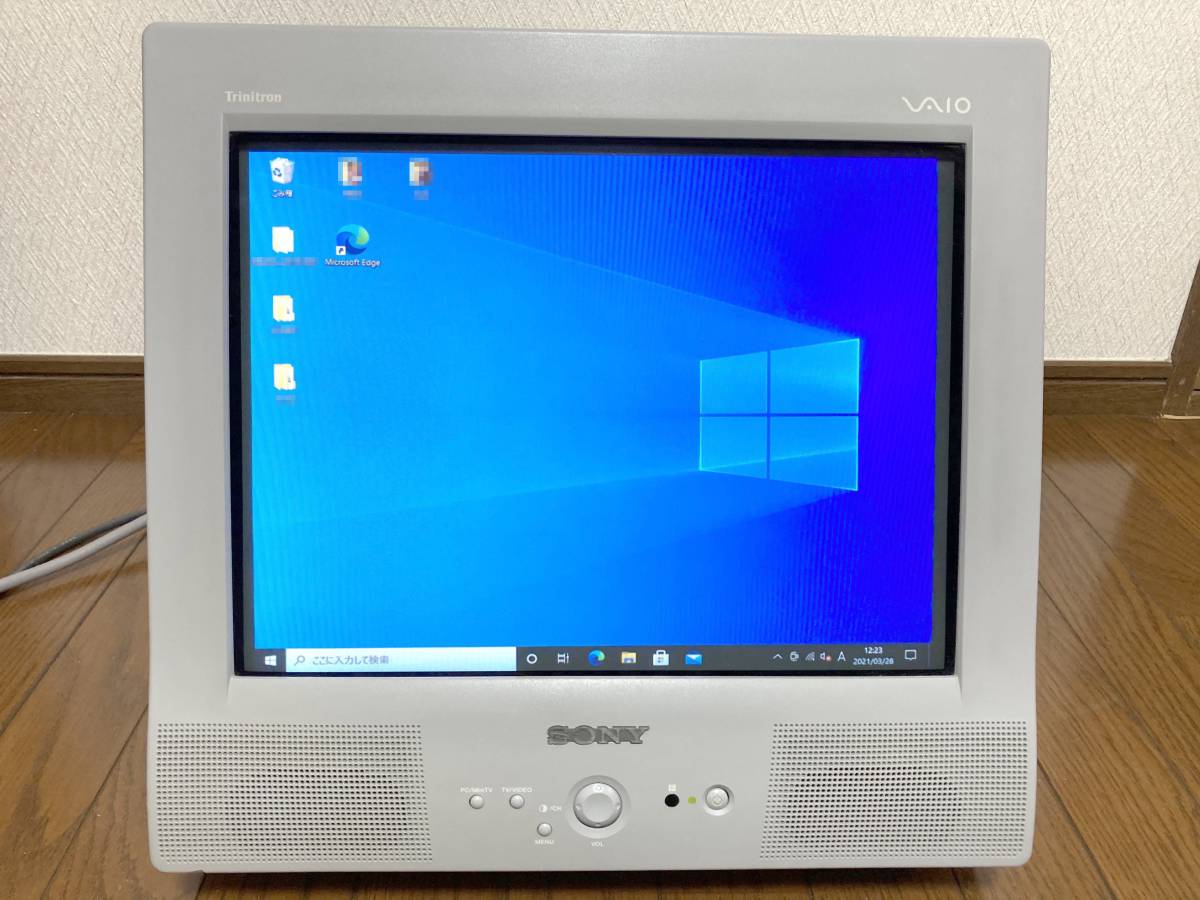 SONY HMD-H200 ブラウン管ディスプレイ 17インチ ソニー、TVチューナー