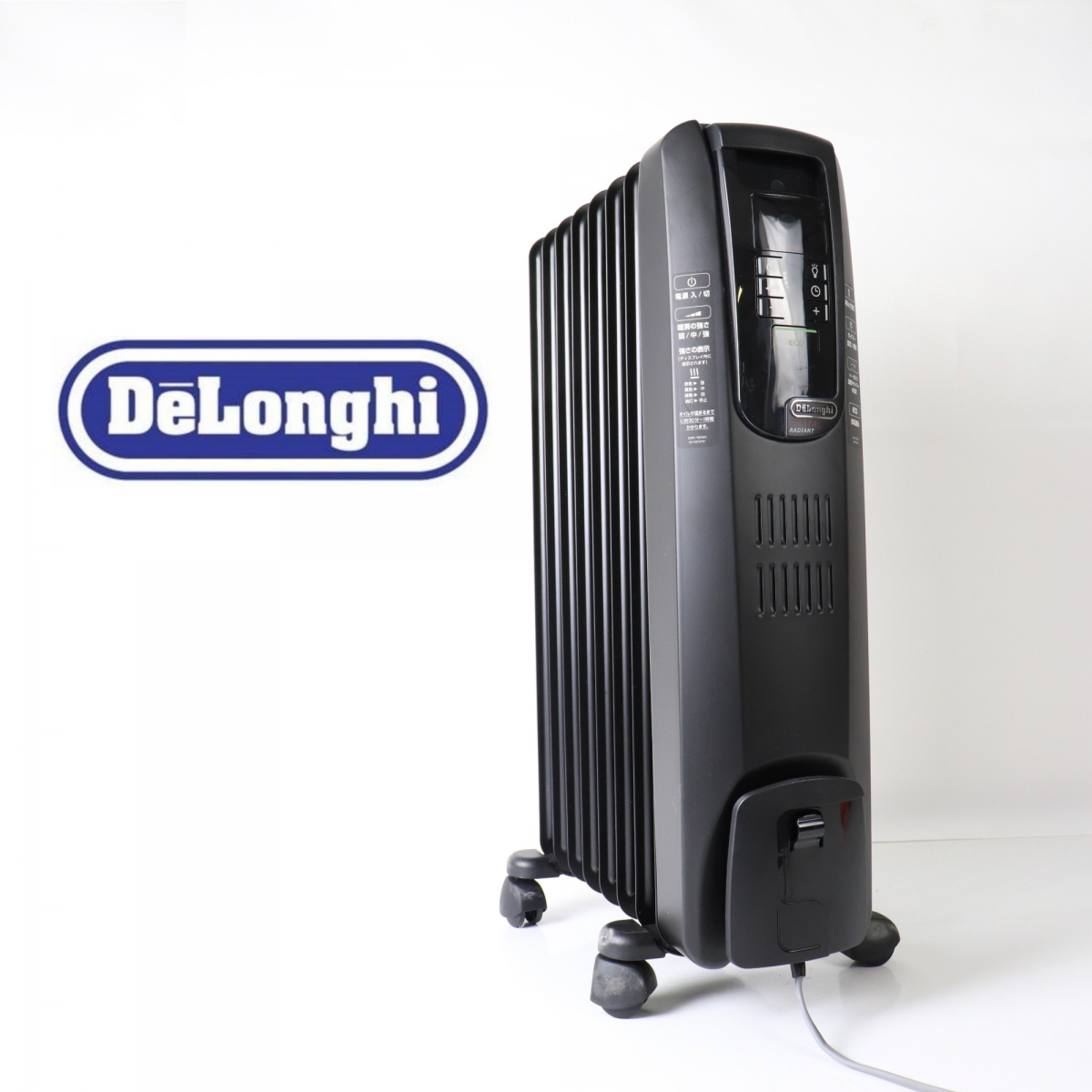 未使用品！DeLonghi オイルヒーター KHD410812-BK 1200W 中古 DeLonghi