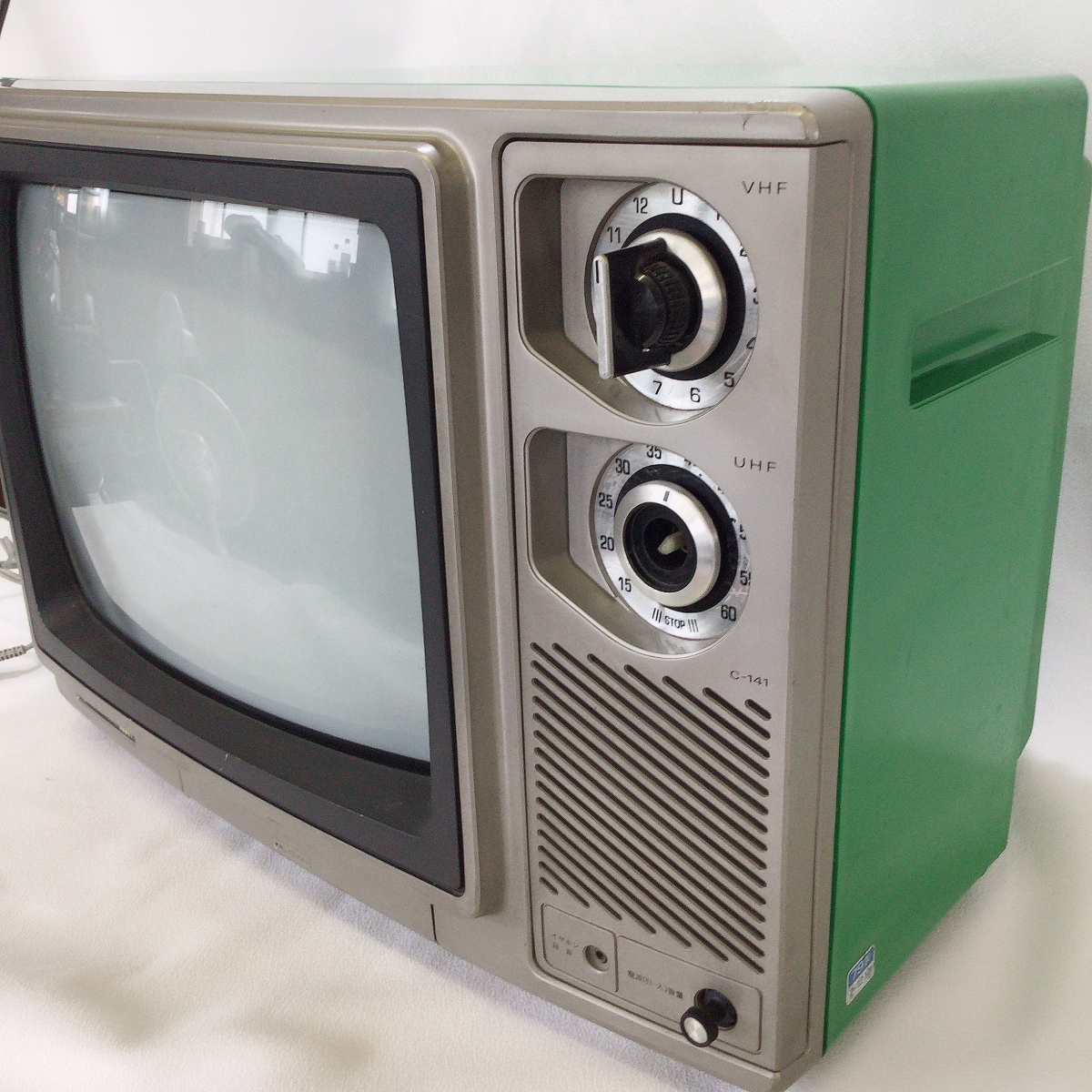 当時物】サンヨーカラーテレビ CS-121ML ブラウン管テレビ 当時物