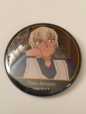 名探偵コナン 缶バッジ 沖矢昴 FAN'S SELECTION ファンセレ 名探偵