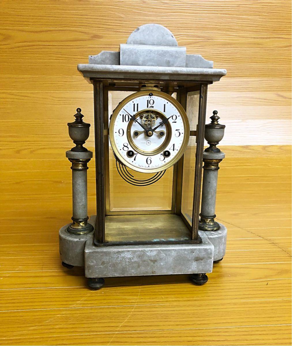 価格変更 精工舎（現SEIKO）1954年以前（昭和29年）ブロンズ製置き時計