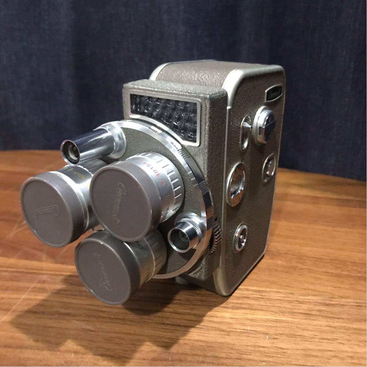 CINEMAX-8 TRIAUTO 3本ターレットレンズ付き CINEMAX-8 TRIAUTO