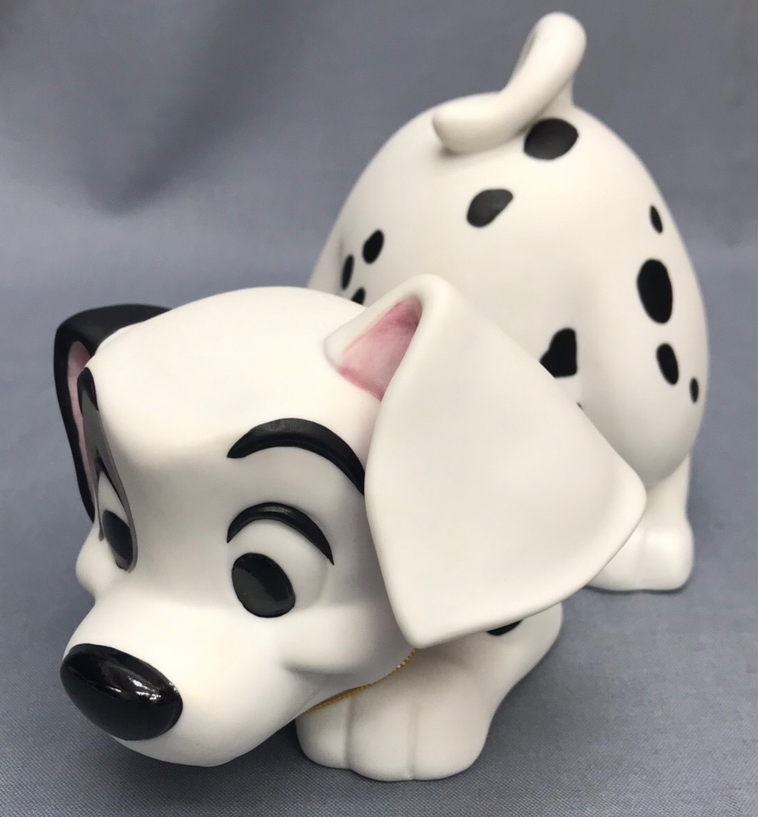 ディズニー 加藤工芸 わんわん物語 ガーデンフィギュア 陶器