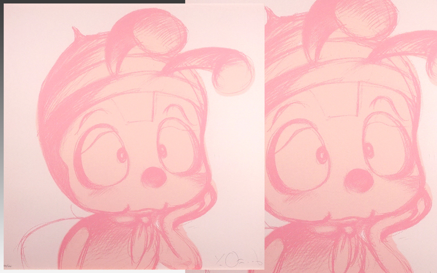 天野喜孝 メルヘンⅢ みなしごハッチ シルクスクリーン 天野喜孝