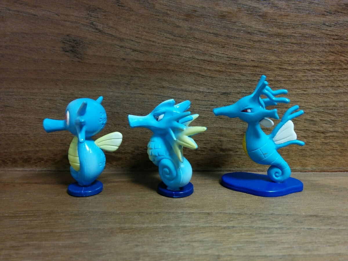ポケモン モンコレ タッツー/シードラ/キングドラ 初期 計3体セット