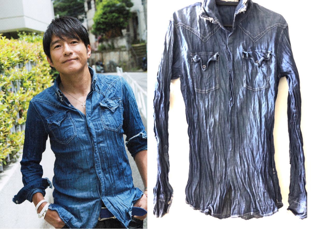Mr.Children 桜井着 コーティング デニム ミスチル ミスチル桜井着デニム