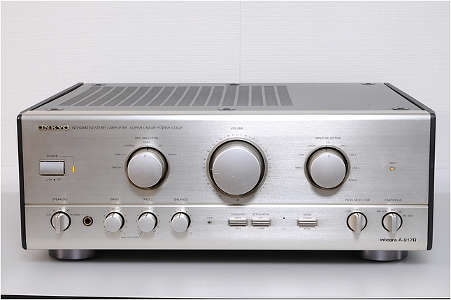 Onkyo Integra A-917 アンプ ONKYO - ONKYO Integra A-917 プリメイン
