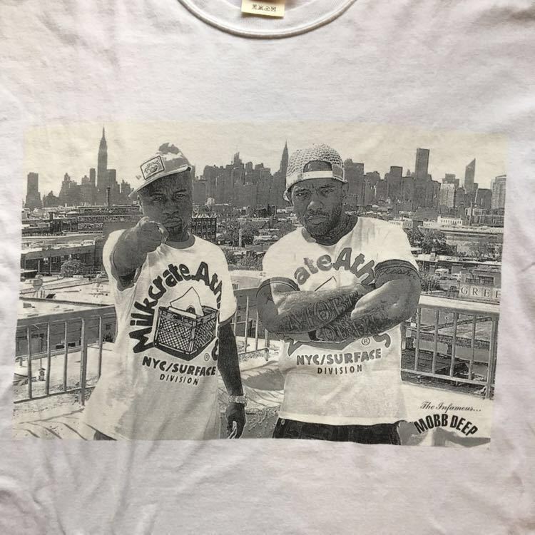ミュージシャン MOBB DEEP Milkcrate NYC Shirt Rap Tee