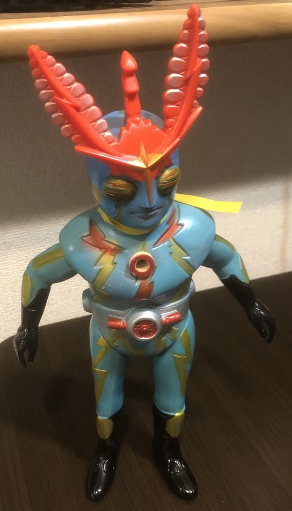 S*g様 ポピー イナズマン ソフビ 当時物 当時物 ポピー イナズマン