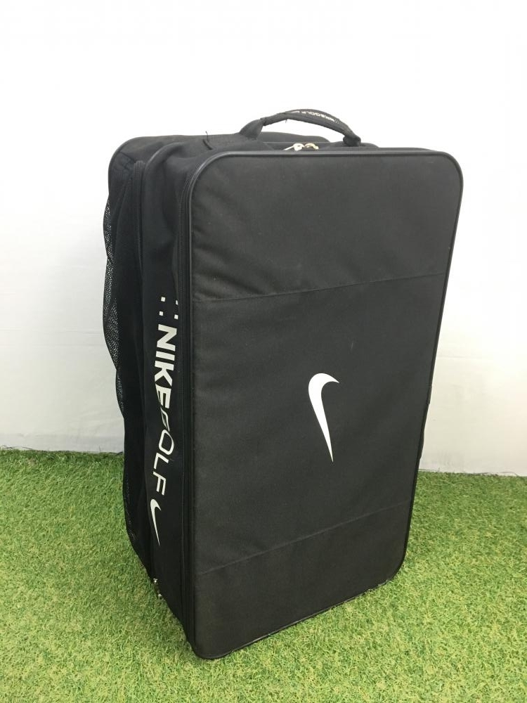 Nike 黒 キャリーケース 2輪 Nike ブラック 2輪キャリーケース リアル