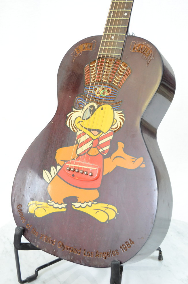 1984年 ロスアンゼルス オリンピック 記念ギター 【公式通販】