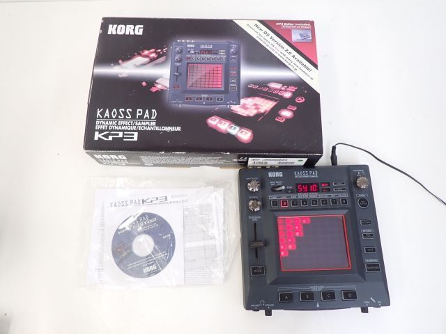 KORG KAOSS PAD ダイナミックエフェクター 動作品 アダプター付き KORG