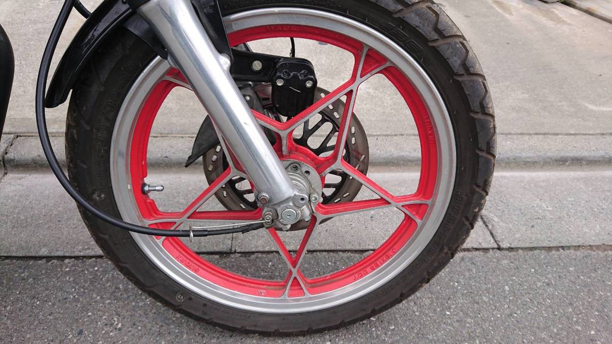 CB400F ヨンフォア キャストホイール 前後1台分 CB400F ヨンフォア