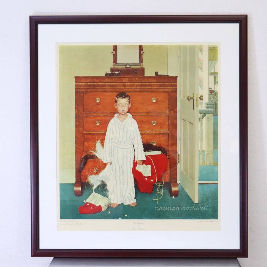 値下げ ノーマンロックウェル ジークレー Home for Christmas ノーマン