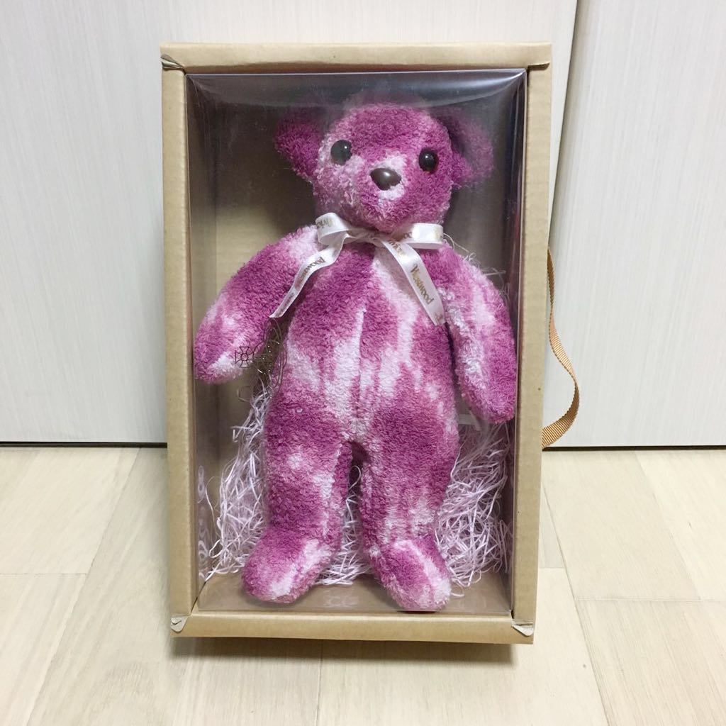 ヴィヴィアン☆Vivienne Westwood テディベア ピンクレオパード 9月7日