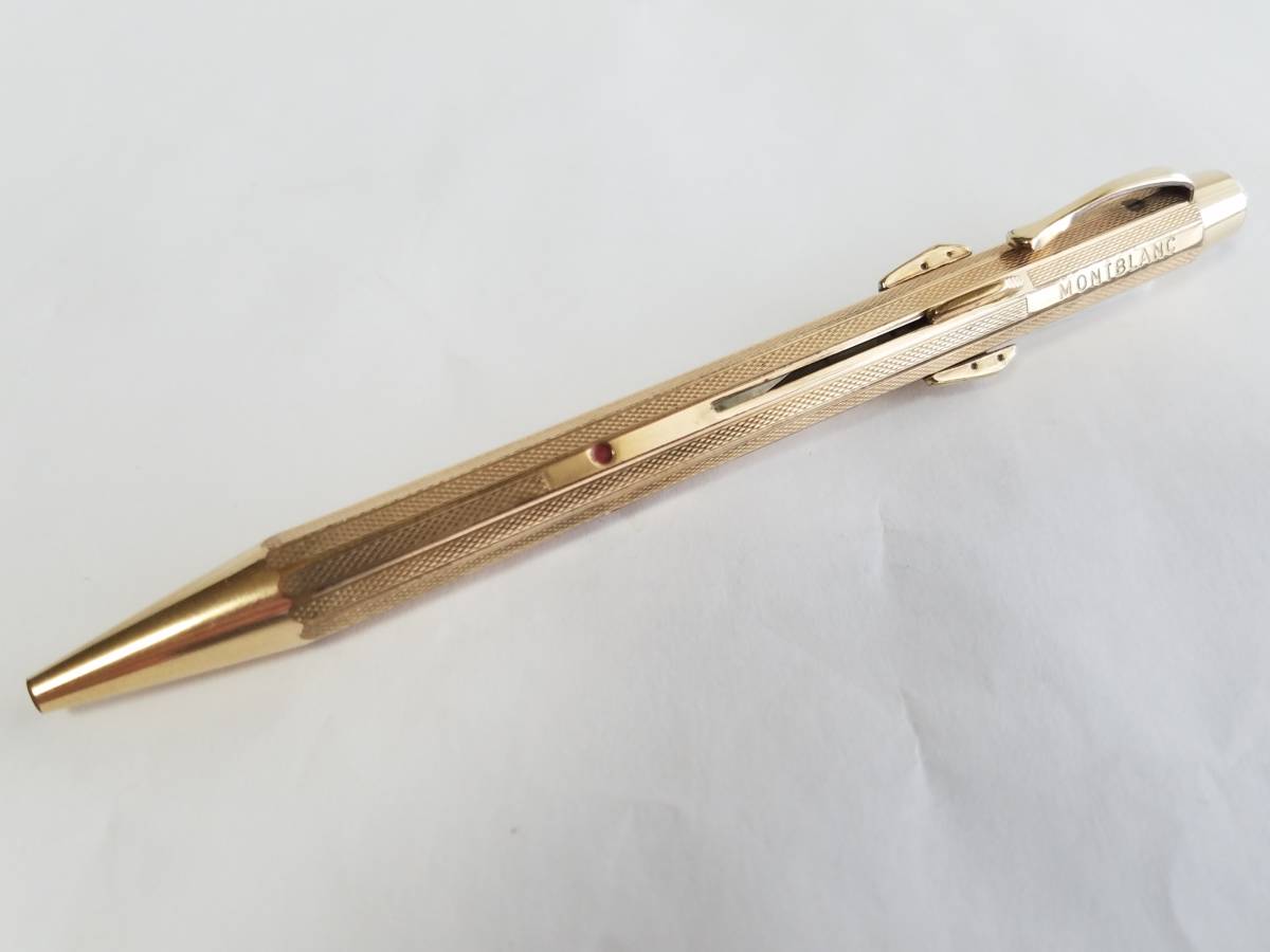 MONTBLANC モンブラン 4色ボールペン 希少美品】モンブラン 4色