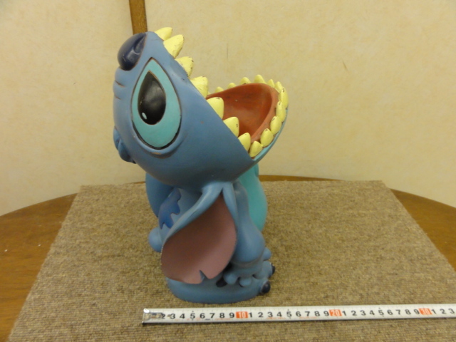 スティッチ 傘立て 置物 フィギュア 陶器 Stitch ディズニー