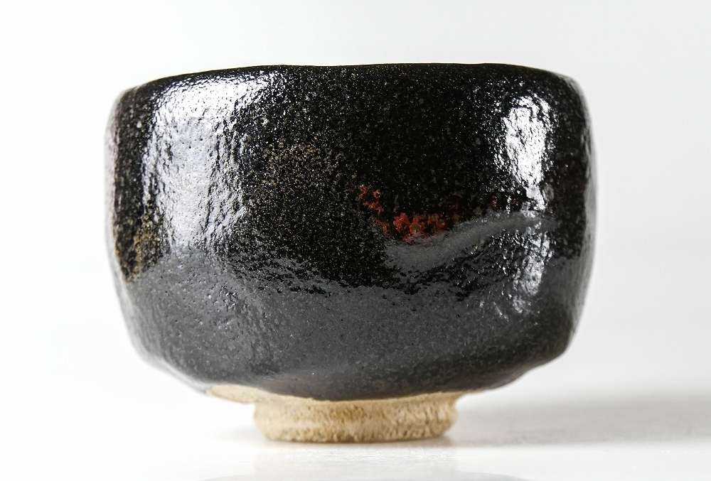 園部玄哉造黒茶碗共箱