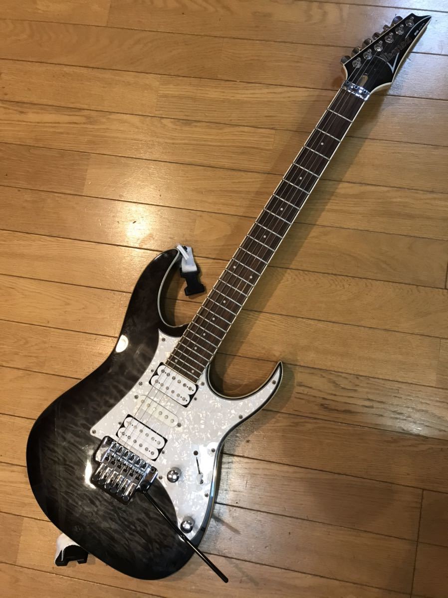 美品 限定品ibanez srg450qmzd dancanPU搭載 pg変更 美品 限定品ibanez