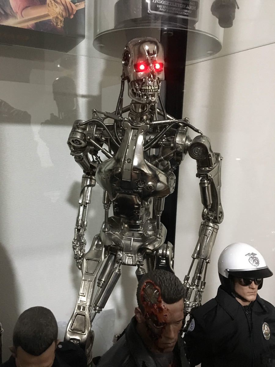 ☆希少☆ ターミネーター2 フィギュア T-800 エンドスケルトン 1/4