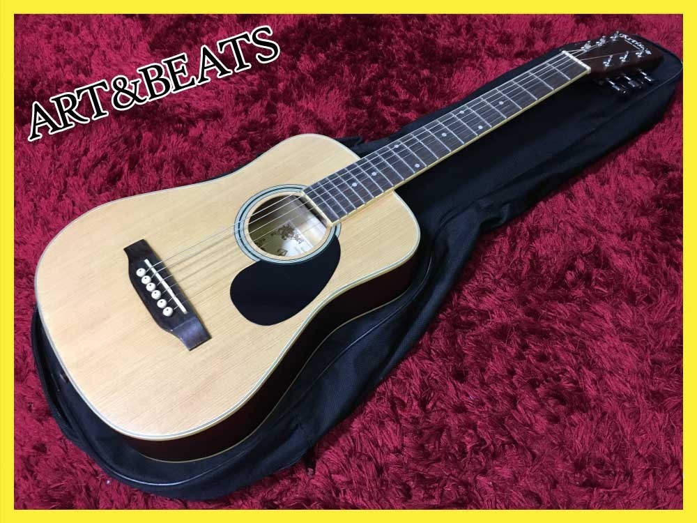 美品 Artisan CK-50 F/N ミニアコースティックギター 軽量コンパクト