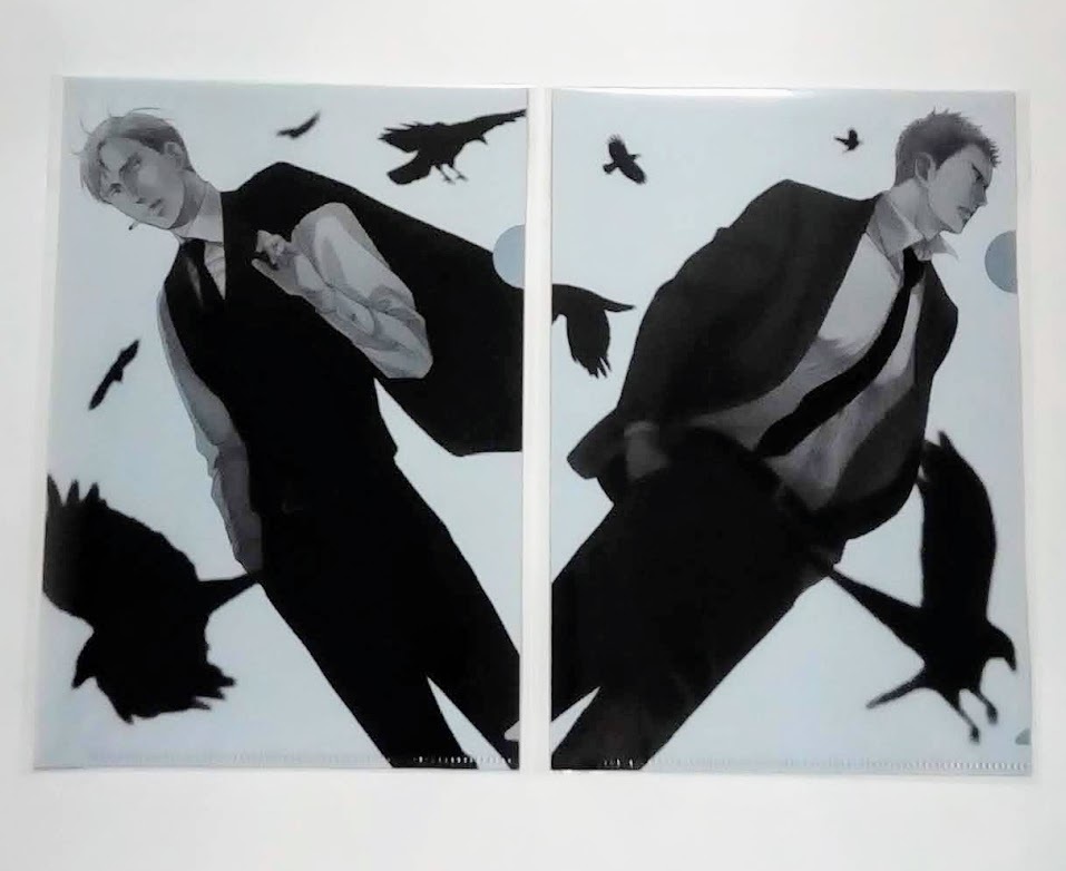 タワレコ 囀る鳥は羽ばたかない クリアファイルセット 矢代 百目鬼