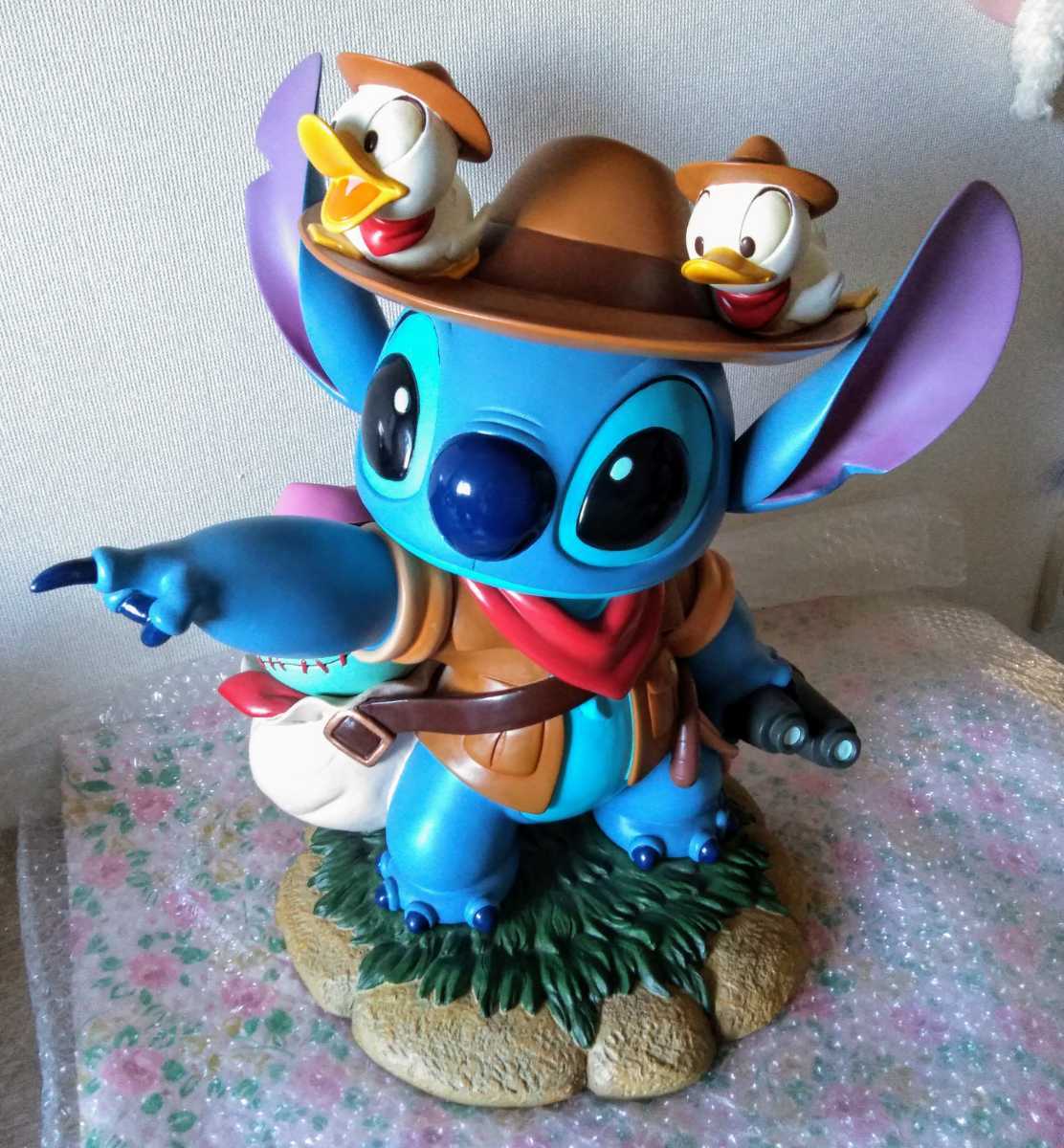 スティッチ ウォーターファウンテン フィギュア ディズニー 置物
