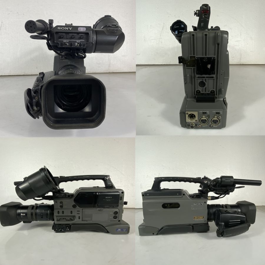 SONY DSR-200 DSR-250 業務用ビデオカメラ2台セット SONY DSR-200 DSR