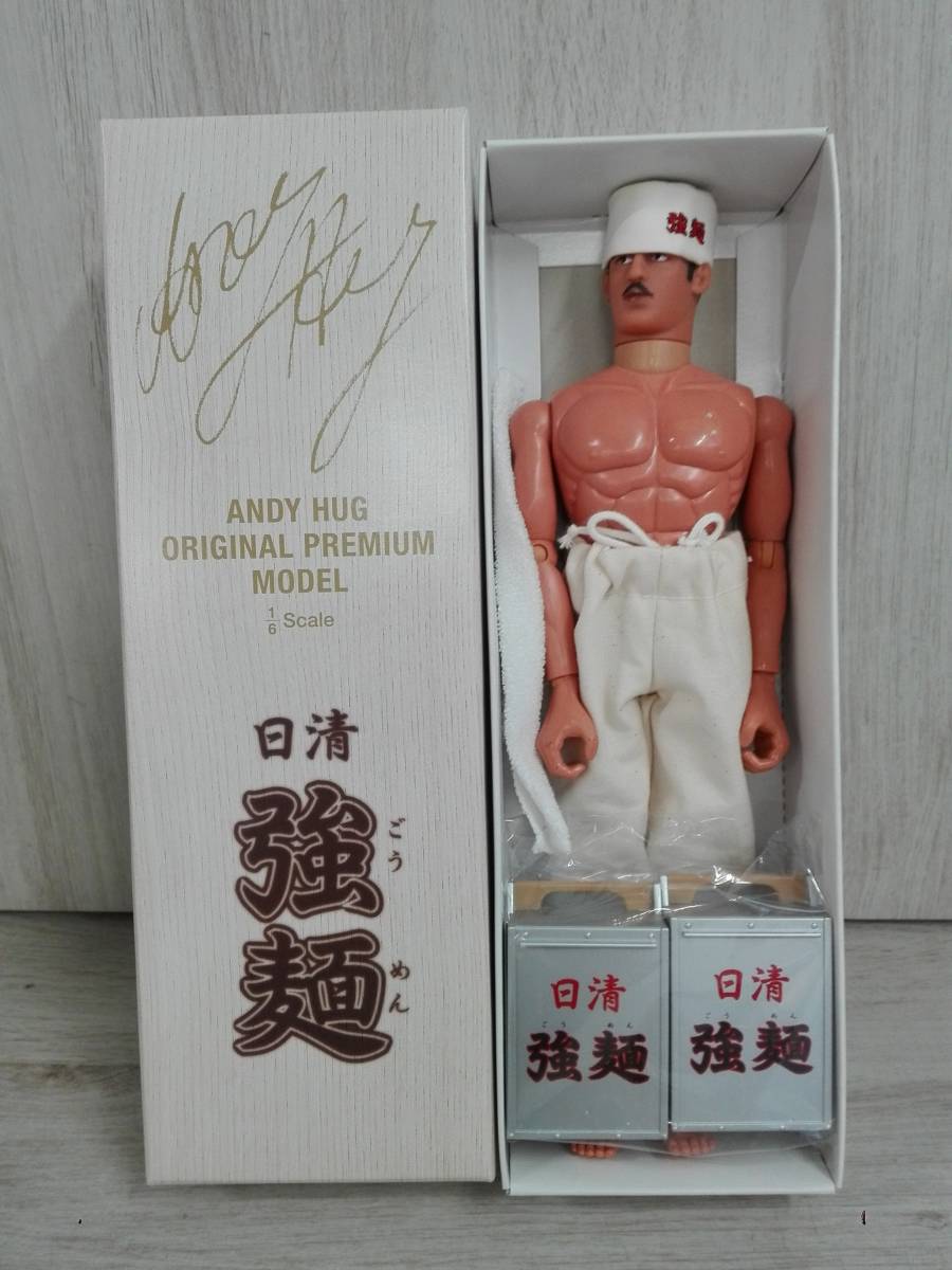 日清 強麺 アンディフグ オリジナルプレミアムモデル 1/6 フィギュア