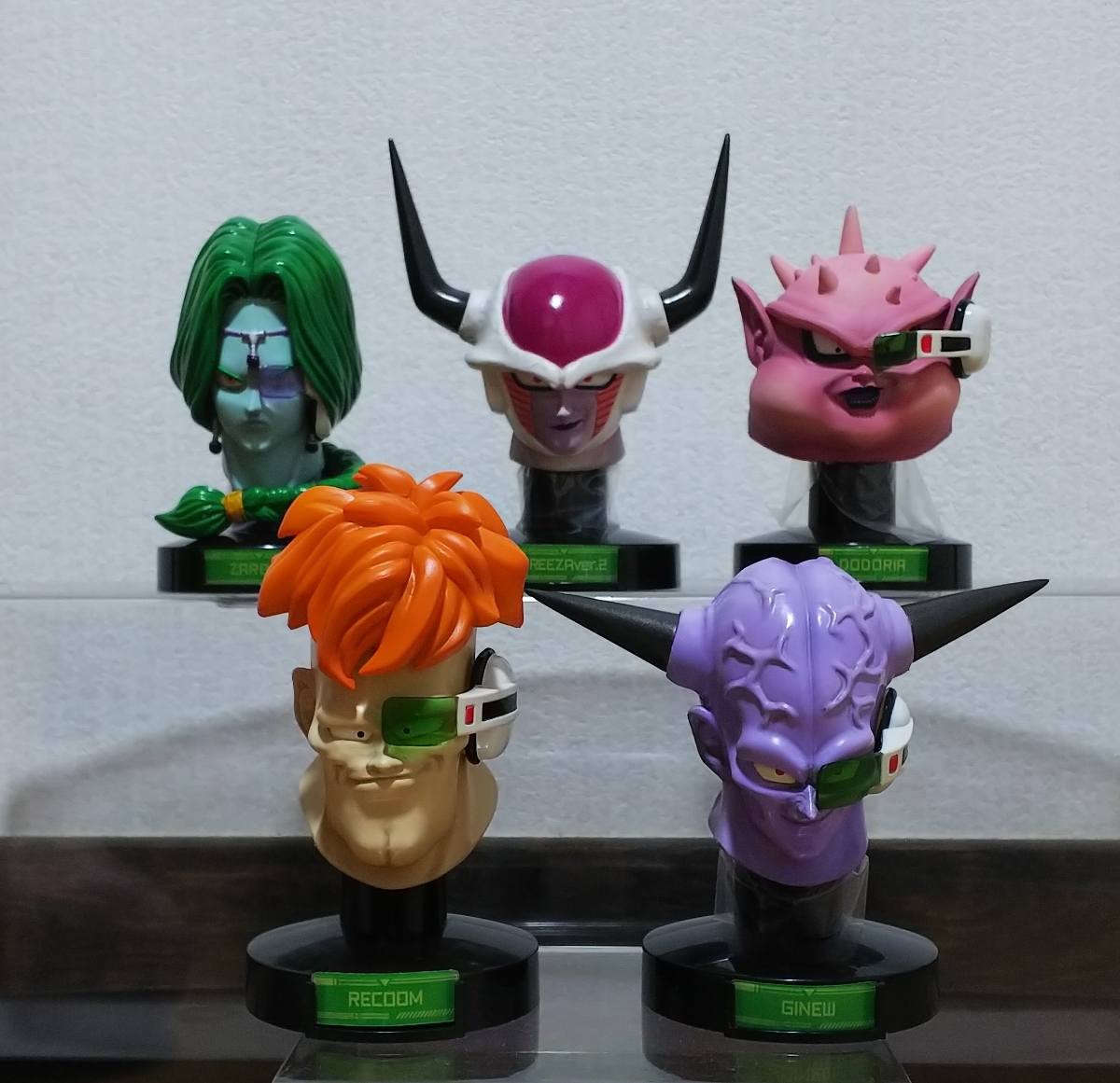 レアドラゴンボールコレクション Fの系譜 フリーザ ドドリア 5体