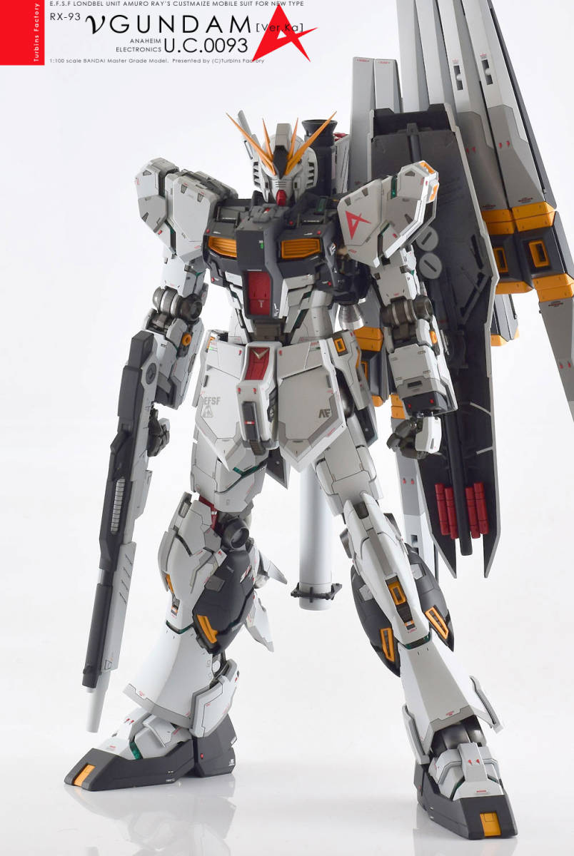 ゴリMGニューガンダム 塗装済完成品 塗装済 MG Vガンダム ver ka ゴリ