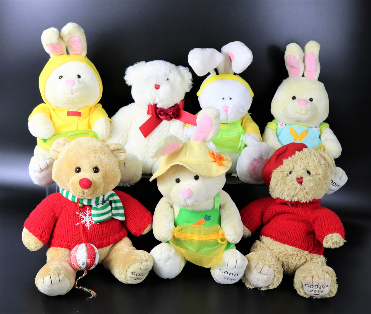 GODIVA ゴディバ 野うさぎ ぬいぐるみ GODIVA ゴディバ 野うさぎ