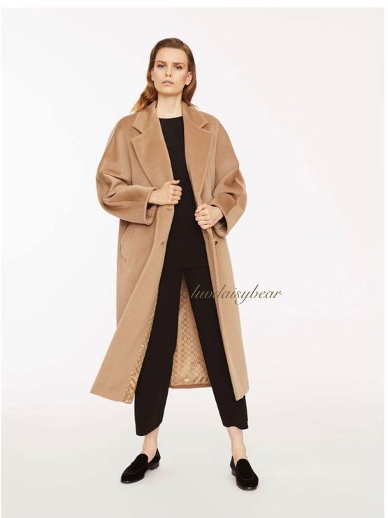 MaxMaraキャメル チェスターコート 白タグ40 【公式通販】