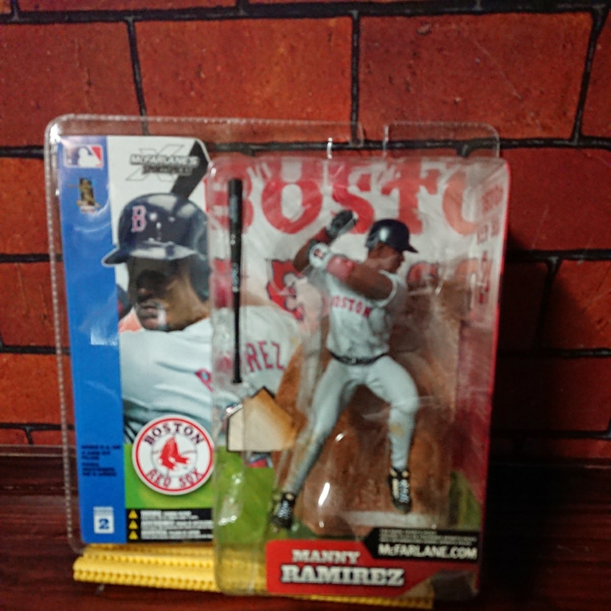 ボストン・レッドソックス マニー・ラミレス ボブルヘッド フィギュア