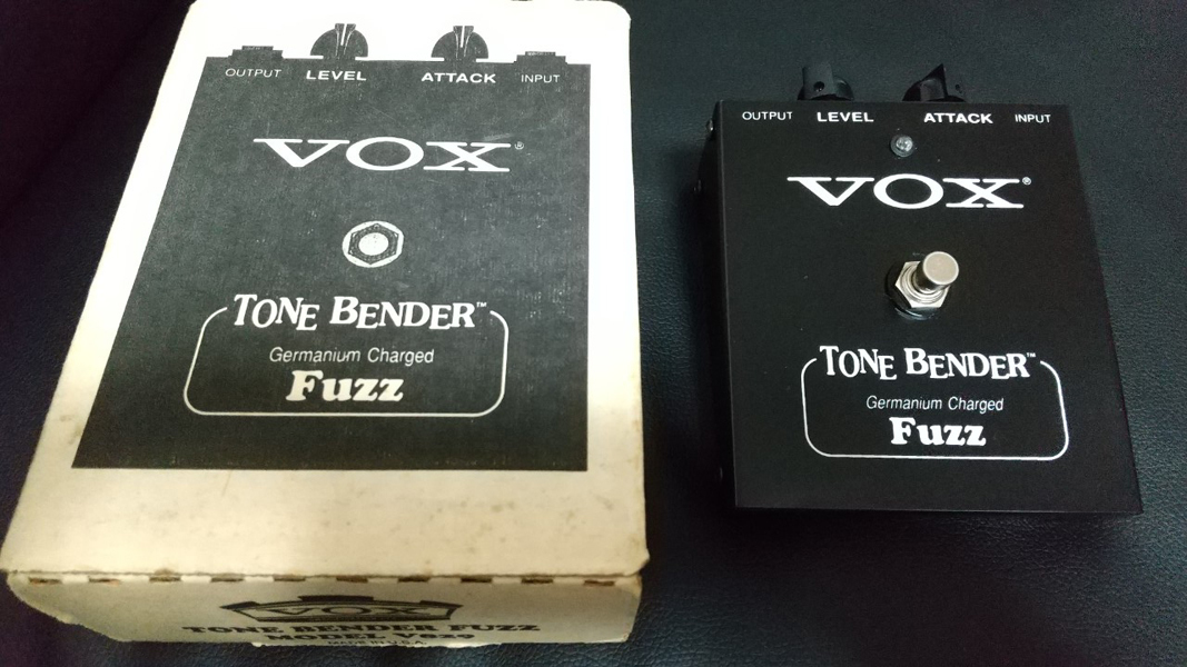 vox/tone bender/v829/fuzz/トーンベンダー/ゲルマニウム VOX TONE