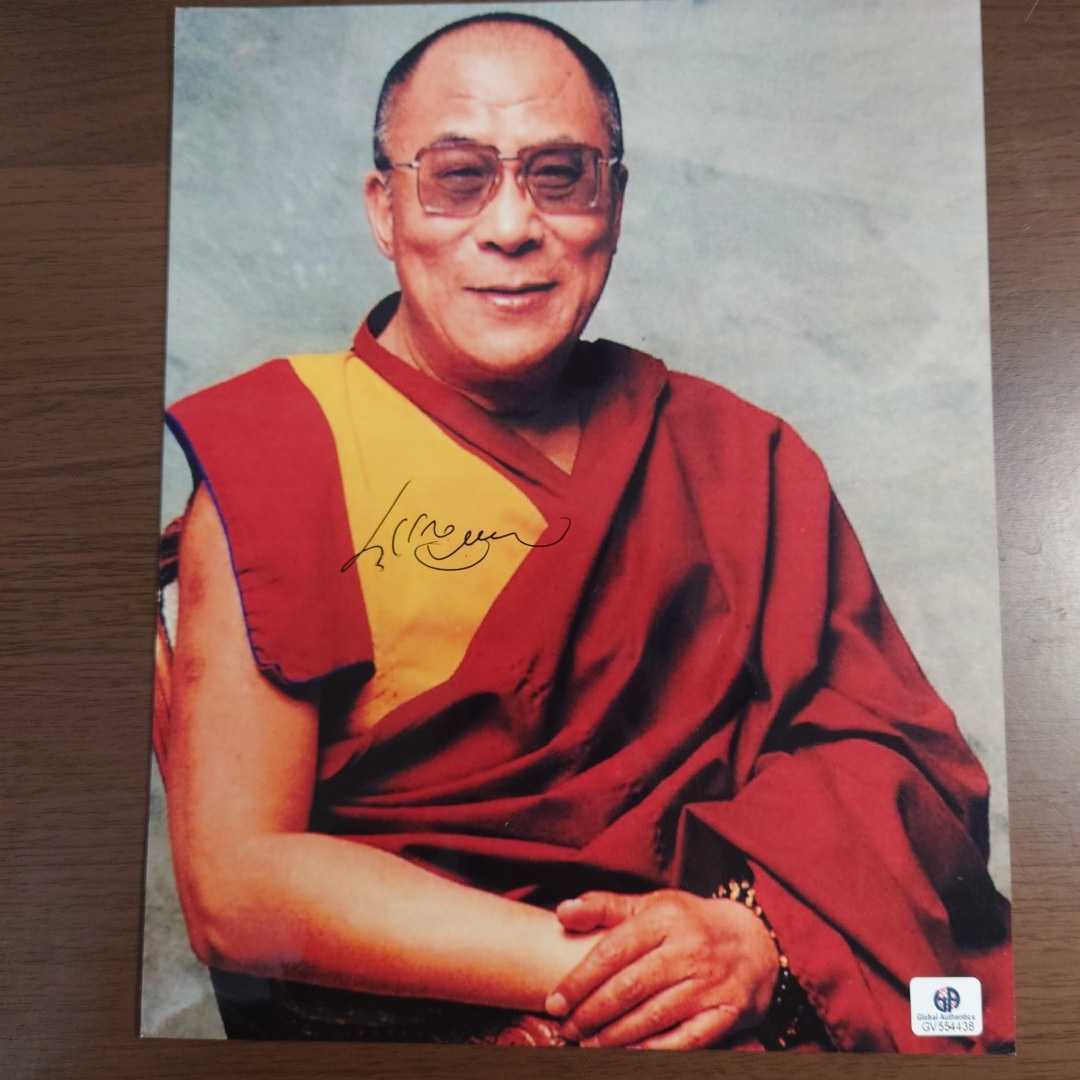 直筆サイン】ダライ・ラマ14世チベット密教