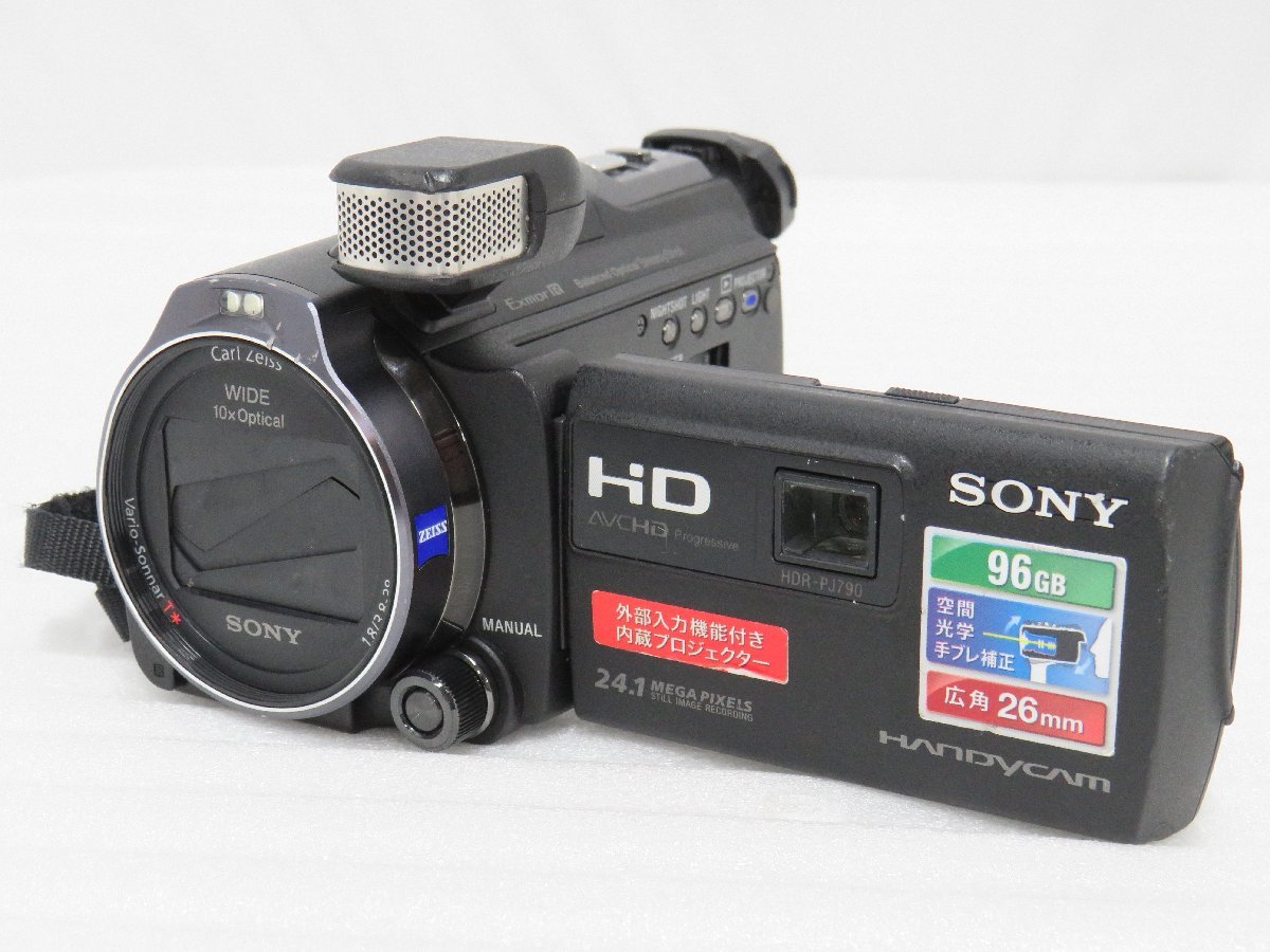 SONY HDR-PJ790V ジャンク SONY HDR-PJ790V 傷や汚れあり】◎60