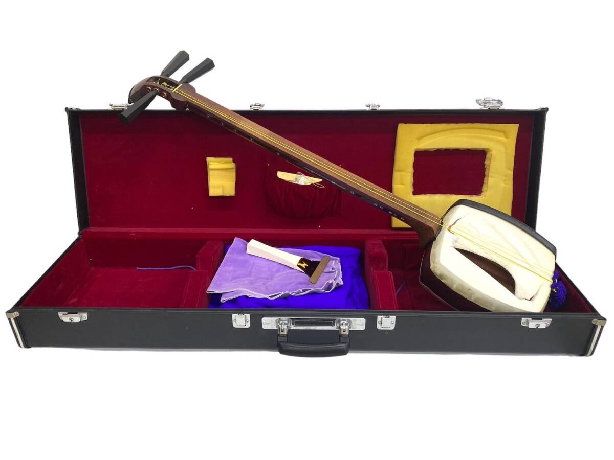 専用 極上 特大津軽三味線バチ ケース付 233g 東Y7-1204☆2Fタサオ
