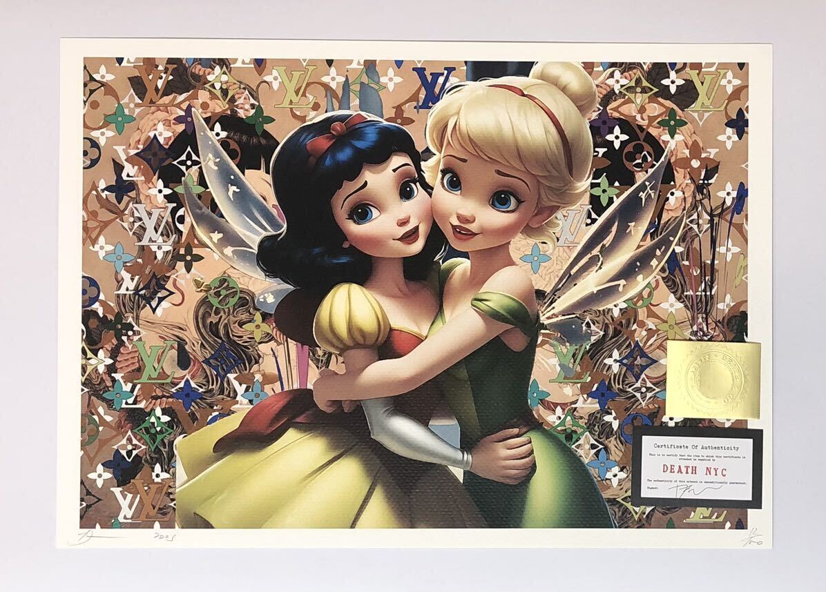 額装 DEATH NYC 世界限定100枚 ミッキーマウス スターウォーズ DEATH