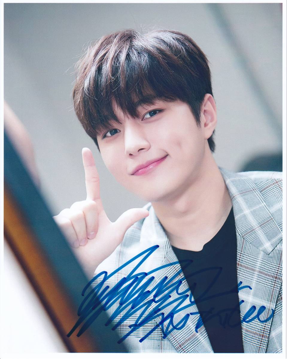 INFINITE エル (キムミョンス) 直筆 サイン入り チェキ ポラ