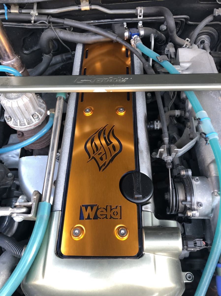 jzx100 jzx110 1jz weld プラグカバー