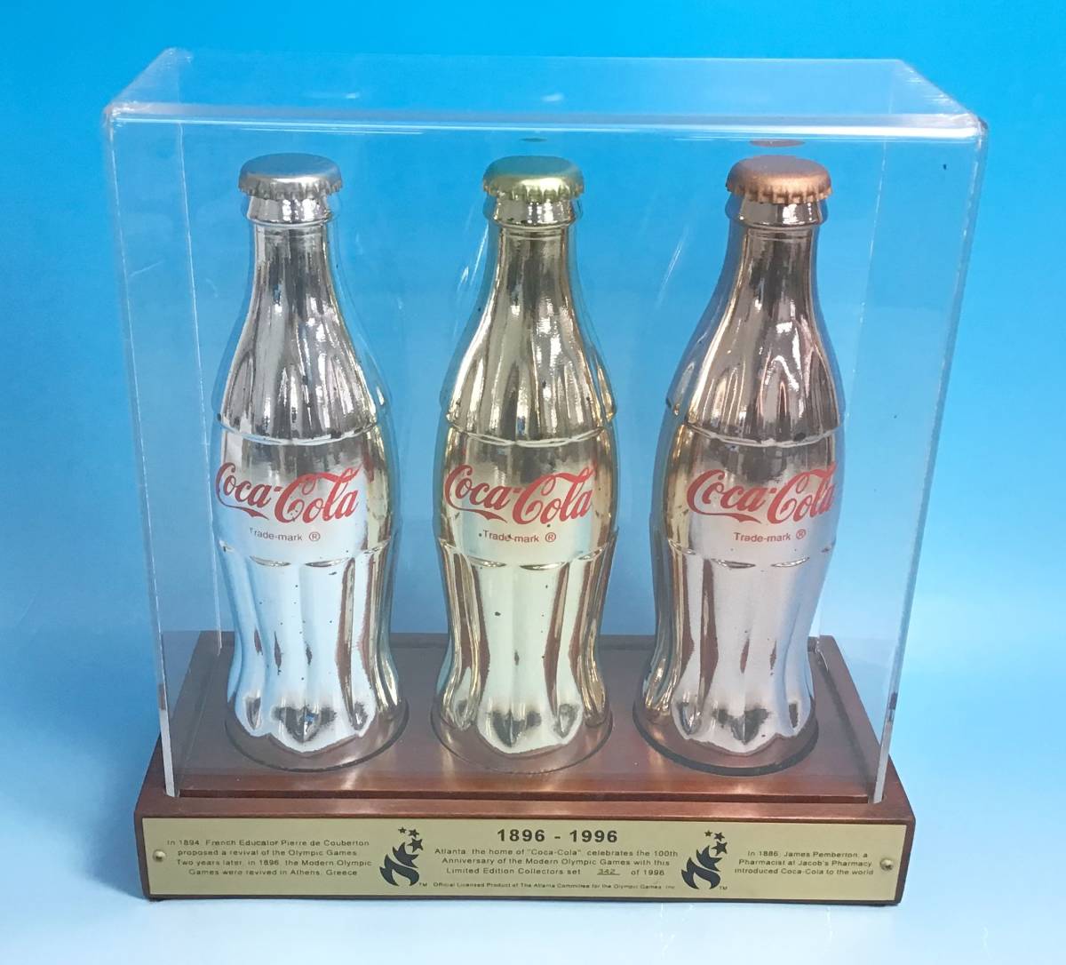 アトランタオリンピック コカコーラ 記念セット 非売品 証明書付き