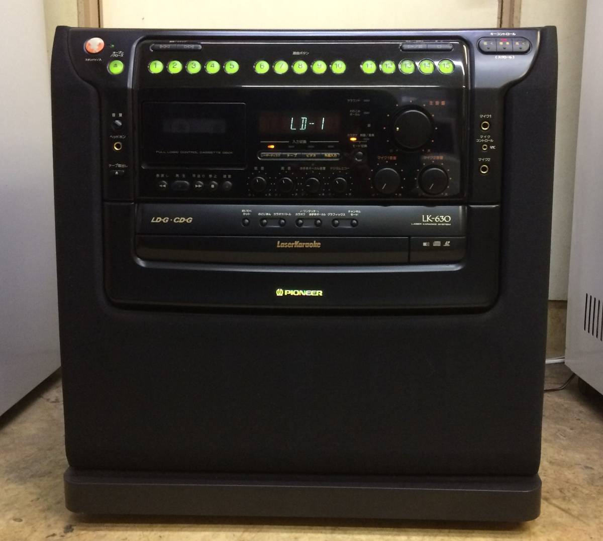 レーザカラオケセット Yahoo!オークション -「レーザーディスク