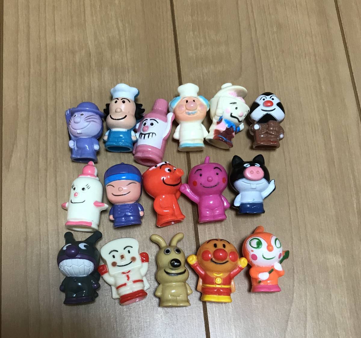 激レア アンパンマン指人形 30年前昭和レトロ 希少 未開封