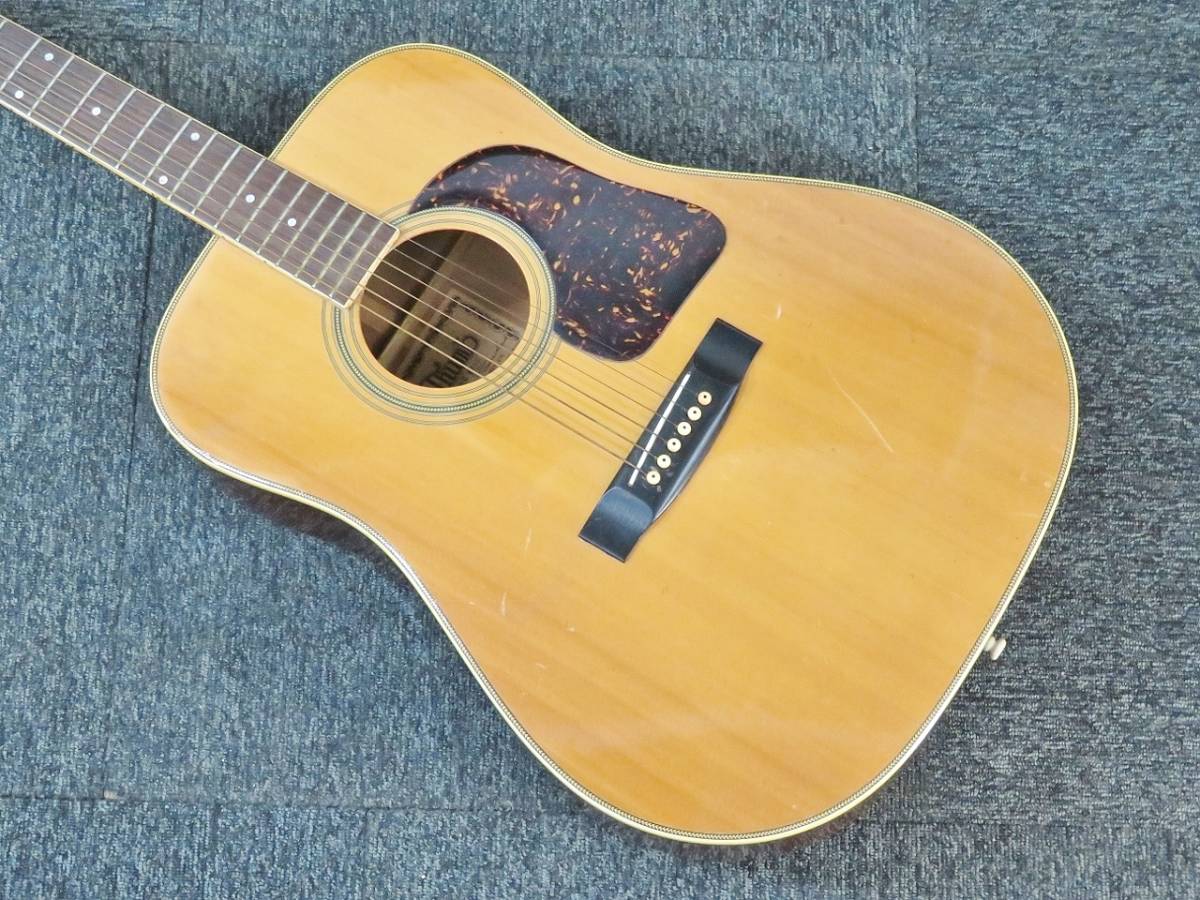 ARIA W200 アコースティックギター ハードケース付き 鍵付属 アリア